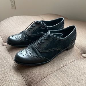 NWB Stuart Weitzman Black Dashing Loafers Sz 8M